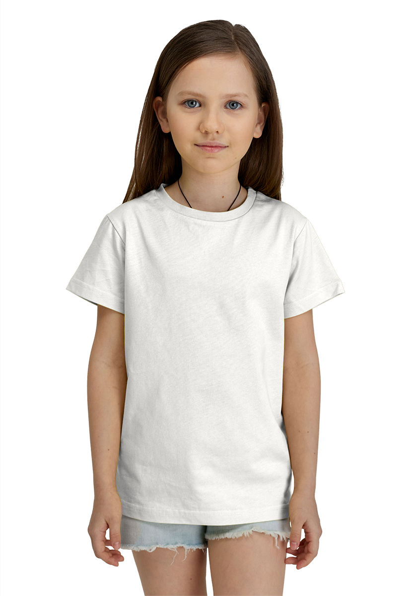детская футболка белая
