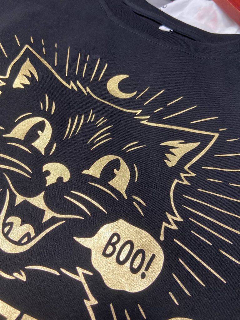 печать фольгированной пленкой