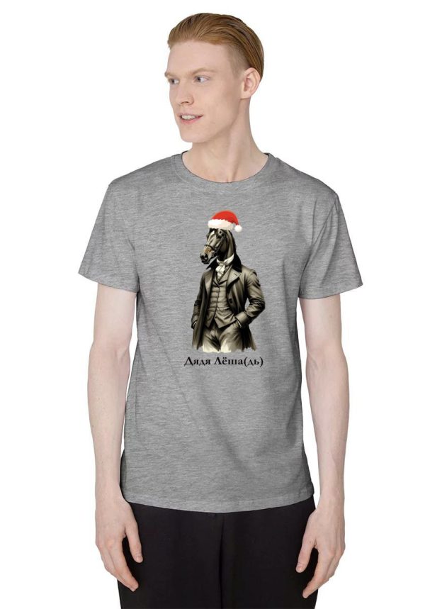 Футболка с принтом лошадь