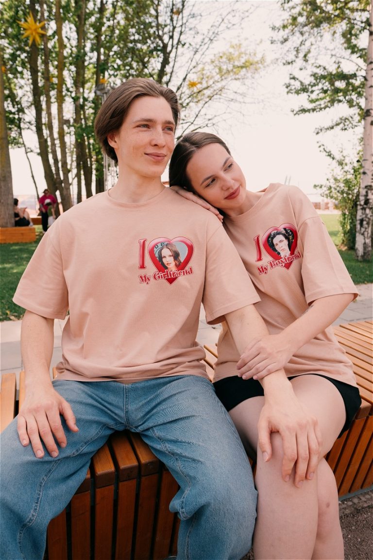 Парные принты на футболках