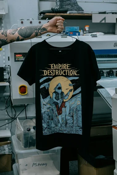 Мерч группы Empire Destruction